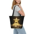 thumbnail image 7 of Haiem Golden Glitter And Light Pattern Shoulder Bag - Durable and Spacious Tote Bag,Versatile Shopping Bag, 7 of 7
