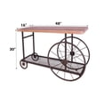thumbnail image 5 of Bowery Hill Console Table in Oak and Antique Gray, 5 of 5