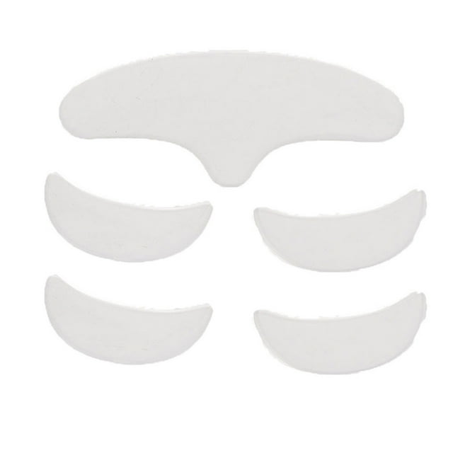 Parche de elevación de la piel, parche facial de silicona antiarrugas de 5 piezas, parche para la frente, uso conveniente