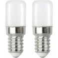 thumbnail image 1 of Lote de 2 ampollas LED E14 2W de repuesto halógenas de 20W para refrigerador, blanco frío 6000K Freeze Cuisinière hotte E14 SES Petites ampollas LED Edison, sin centelleo, no regulable, 1 of 5