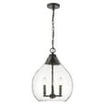 thumbnail image 3 of Golden Lighting Ariella 3-light Pendant in Matte Black, 3 of 6