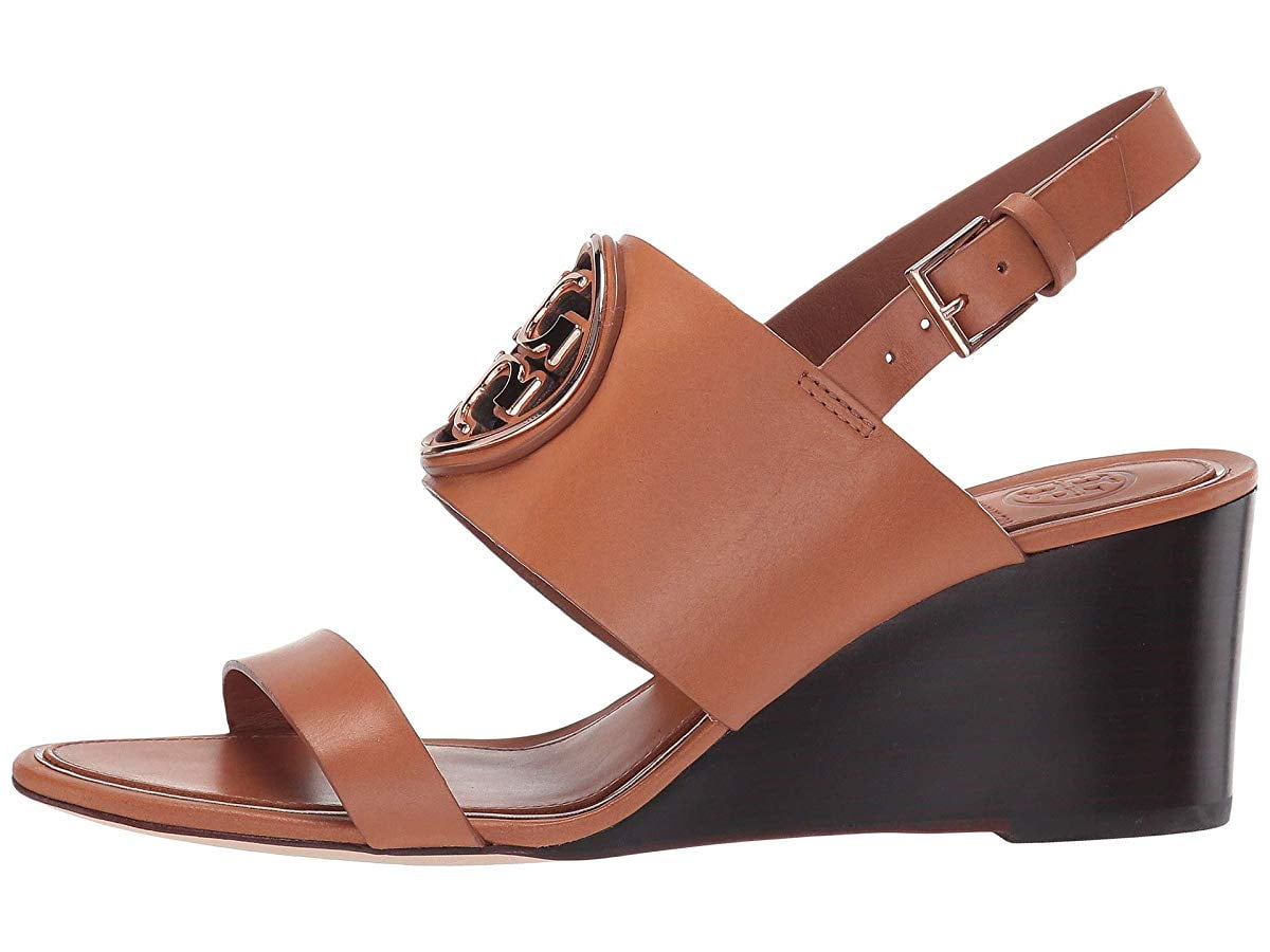 tory burch 65mm metal miller wedge