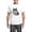 With Checker Pant, variant on CafePress - Gray Wolf Pajamas - Men's Light Loose Fit Cotton Pajama Set