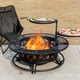 thumbnail image 3 of Chimenea OutVue de 91 cm con 2 parrillas, estufa de leña y mesa, 3 of 7