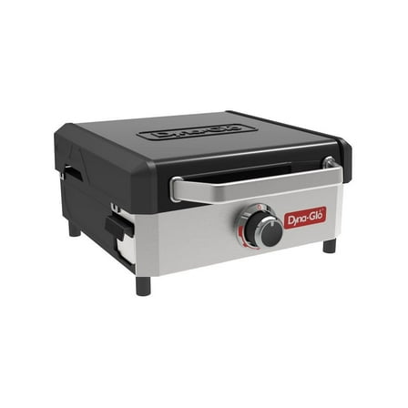 Dyna-Glo 18000 Btu Propane Gas-Powered 1-Burner Tabletop Griddle With Lid
