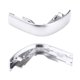 thumbnail image 5 of Perilla de Palanca de Cambios Ticfox ABS Cromado Tapa de Cabeza Embellecedora Cromo Mate para Passat CC Seat Leon Golf MK6, 5 of 12