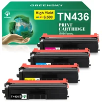 4-Pack TN436 Toner Cartridge compatible for Brother HL-L8360CDW MFC-L8900CDW