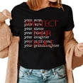 thumbnail image 1 of Gibobby Playera Manga Corta para Mujer Camisetas manga corta con estampado letras para mujer, blusa cuello redondo, camiseta informal, túnica, camisas igu(Negro,M), 1 of 5