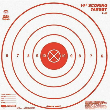 Crosman Visible Impact 14" Range Shooting Targets, 3pk