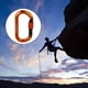 thumbnail image 5 of Mosquetones de escalada Cola 25KN Clips de Mosquetón de bloqueo grandes resistentes naranja, 5 of 8