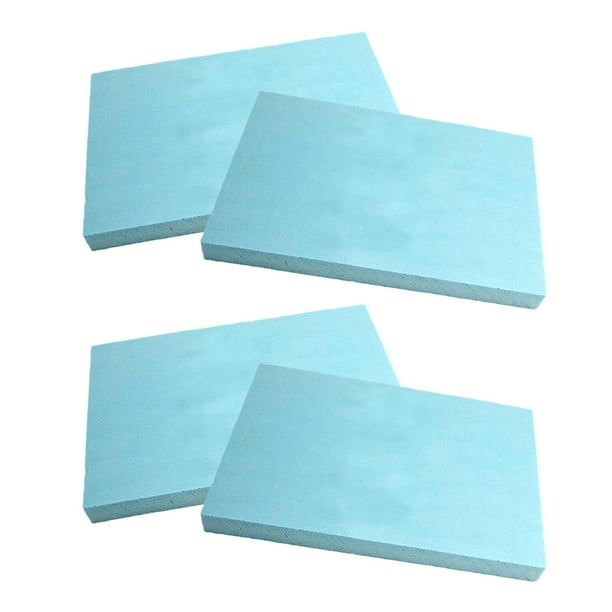 4 piezas de tablero de espuma para manualidades, hojas para esculpir paisajes, rectangulares. 30x20x2cm 30x20x4cm