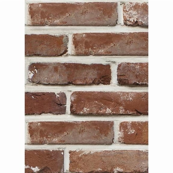 4 x 12 ft. Red Brick Better Than Paper Bulletin Board Roll, 4 Count
