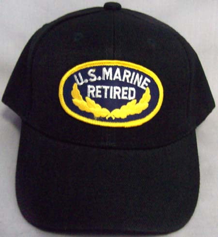 retired military caps
