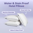 thumbnail image 2 of Waterproof & Stain-Resistant Hotel Pillow, 2 of 12