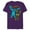 Purple, variant on Disney PIXAR Monsters U Mikey and Sulley Roar T-Shirt- Short Sleeve Blended T-Shirt for Adults - Customized-Ocean Blue