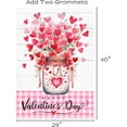 thumbnail image 6 of Valentine''s Day Flag,28x40 Inch Valentine''s Heart Garden Flag Valentine Flags for Your Valentine''s Day Decoration, 6 of 6