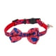 thumbnail image 1 of KAKOWELY Collar decorativo para mascotas del Día de la Independencia, collar para mascotas con bandera estadounidense, collar para gatos, collar decorativo para mascotas, 1 of 5