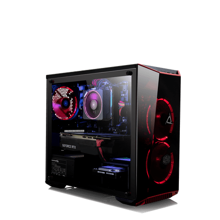 CLX SET GAMING PC AMD Ryzen 7 2700X 3.70GHz (8 Cores) 8GB DDR4 2TB HDD & 120GB SSD NVIDIA GeForce RTX 2080 8GB GDDR6 MS Windows 10 Home 64-Bit