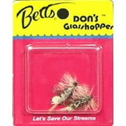 Betts Don's Grasshoppers Fly Lure, Brown, Size 10, 2Pk