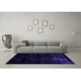 thumbnail image 3 of Ahgly Company Indoor Rectangle Abstract Purple Modern Area Rugs, 8' x 12', 3 of 4