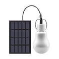 thumbnail image 4 of Lámpara colgante de panel con energía solar para acampar con bombilla LED shamjiam Luz de bombilla al aire libre, 4 of 9