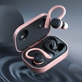 thumbnail image 4 of Oggfader Wireless Earbuds New TWS Bluetooth 5.0 Earphones Charging Box Wireless Headphone Stereo Sports IPX6 Earbuds Headsets With Microphone Pink, 4 of 6