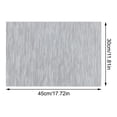 thumbnail image 3 of Placemats Set of 8 - Heat Resistant Non-Slip Place mats for Dining Table, Washable Durable PVC Woven Table Mats Easy to Clean for Kitchen Dining Table Decoration Indoor Outdoor, 3 of 5