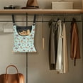 thumbnail image 4 of ZIATUBLE Capybara Clothespins Bag Strawberry Storage Hanging Organizer Pack of 2 Washable Hanging Clothespin Bag Large Capacity Clothespin Bag Hanging Storage Organizer Clothesline Outdoor, 4 of 7