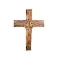 thumbnail image 2 of Zuluf Wall Hanging Wood Cross Olivewood Dove Cross Christian Gift Israel - CRS022, 2 of 4