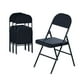 thumbnail image 1 of Mubson Set de 4 Sillas Plegables de Metal. Sillas para Reuniones y Fiestas, 1 of 5