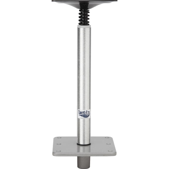 Attwood Swivl-Eze Pedestal Kit with Seat Mount, 13-Inch Post and 7-Inch Base