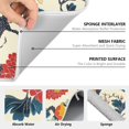 thumbnail image 6 of Yayeee Dish Drying Mat for Kitchen Counter 16" x 18" Microfiber Super Absorbent Coffee Decorative Pad, Vibrant Japanese Flowers, 6 of 9