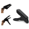 thumbnail image 5 of Clips de corbata de montaje único para micrófono Lavalier de solapa, color negro, Clips para sujetar el micrófono de solapa, agarre de bloqueo resistente, paquete de 20, 5 of 5