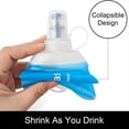 thumbnail image 5 of Botella Blanda de 500 Ml, Botella de Agua Blanda Plegable de TPU para Mochila de Hidratación, Botella de Agua Plegable para Senderismo, Ciclismo, Escalada A, 5 of 5