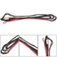 thumbnail image 4 of Corde d'arc universelle en nylon pour arc classique, arc long, chasse, noir et rouge, 12 brins, 58, 4 of 4