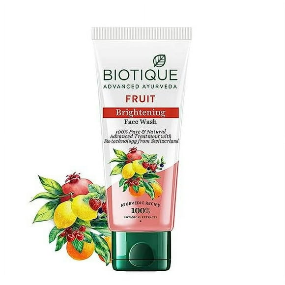 Biotique Fruit Brightening Face Wash, 50ml