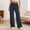 Navy, variant on ZunFeo Womens Black Wide Leg Cargo Pants - High Waisted Stretch Cotton Blend Casual Trousers S-XXL,Size S