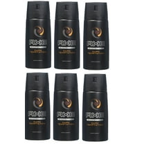 Axe Mens Deodorant, Body Spray, Dark Temptation,  Fragrance, 150ml, 5.07oz, 6 Pack