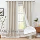thumbnail image 2 of Cortinas de lino Jinchan de 275 cm de largo con forro de privacidad y 2 paneles, 2 of 8