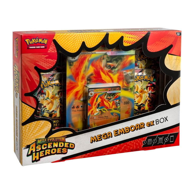 Pokemon Mega Evolution Ascended Heroes Mega ex Box