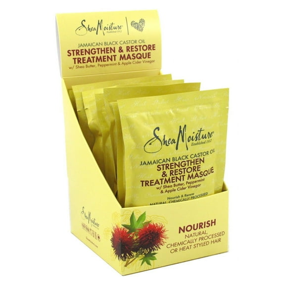 Shea Moisture Jamaican Black Treatment Masque 2 Ounce (12 Pack)