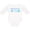AA-White, variant on Inktastic Mermaid Vibes Text in Blues Boys or Girls Long Sleeve Baby Bodysuit