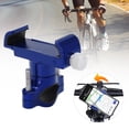 thumbnail image 4 of Motorcycle Phone Mount, Aluminum Alloy Durable Small Folded Size Bike Phone Mount  For Motorcycles For Bicycles For Scooters Blue, 4 of 8