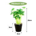 thumbnail image 2 of Flores artificiales, plantas verdes artificiales, plantas en macetas, pequeños adornos creativos, bonsáis artificiales, plantas de plástico, decoración de interiores, 2 of 5