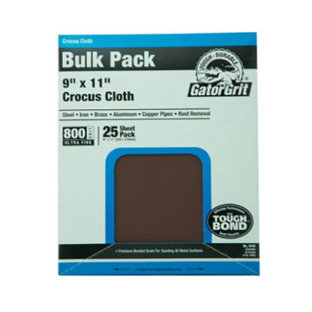 

Ali Industries 4248 25ct 9x11 800grit Crocus