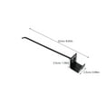 thumbnail image 2 of BRIGHTFUFU 10Pcs Retail Hanger Holder Square Hooks for Wire Shelving and Racks, 2 of 8
