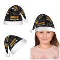 thumbnail image 1 of Gorro de Papá Noel de peluche para niños y adolescentes de 4 a 12 años, gorro navideño para niños y niñas, regalo para fiestas navideñas, protección contra el frío y calidez, 1 of 7