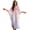Pink Cherry Blossom, variant on Xoenoiee Tropical Hibiscus Palm Leaves Print Women's Kaftan Dresses Plus Size V-Neck Batwing Sleeve Caftan Beach Dress Lightweight Bathing Suit Cover-Up Loungewear