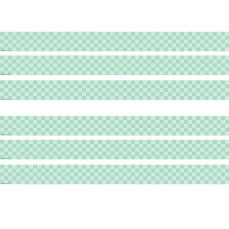 Teacher Created Resources Cool for School Straight Border Trim, 35 Feet Per Pack, 6 Packs