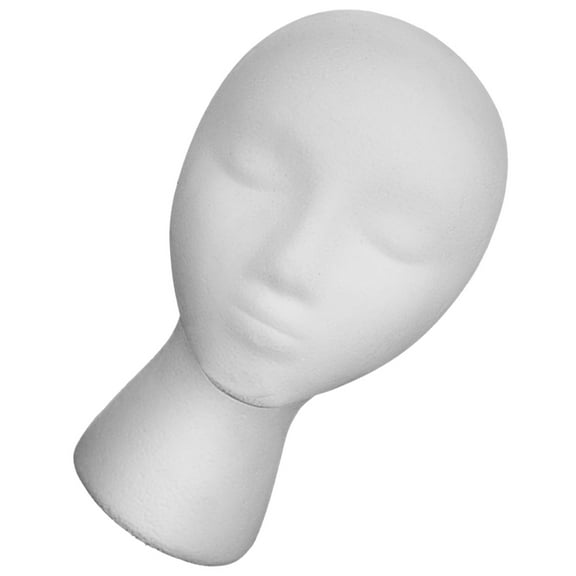 Foldable Foam Mannequin Head Daily Hat Display Shops